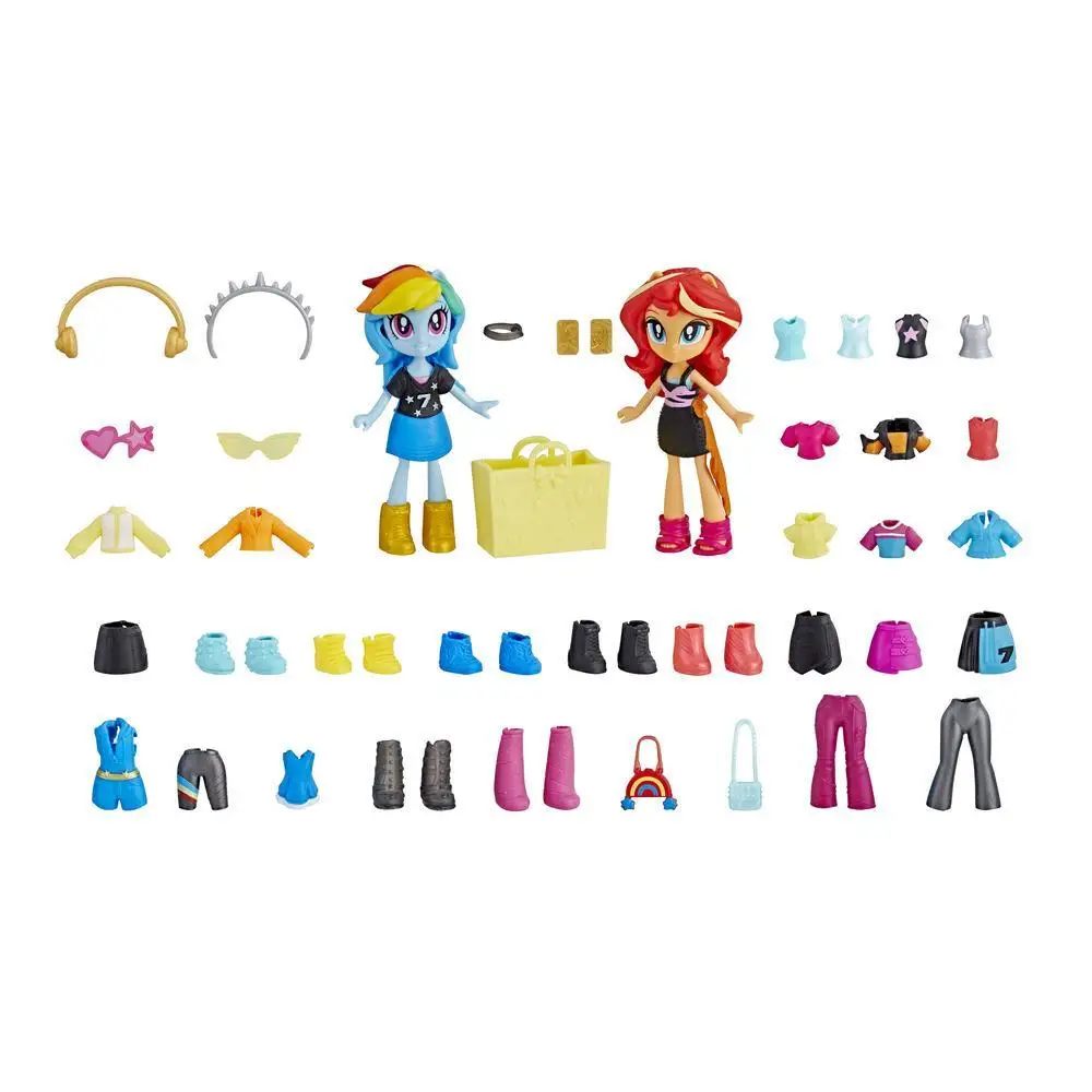 Оригинальный игрушки My Little Pony с рисунком Аниме Фигура Куклы аксессуары