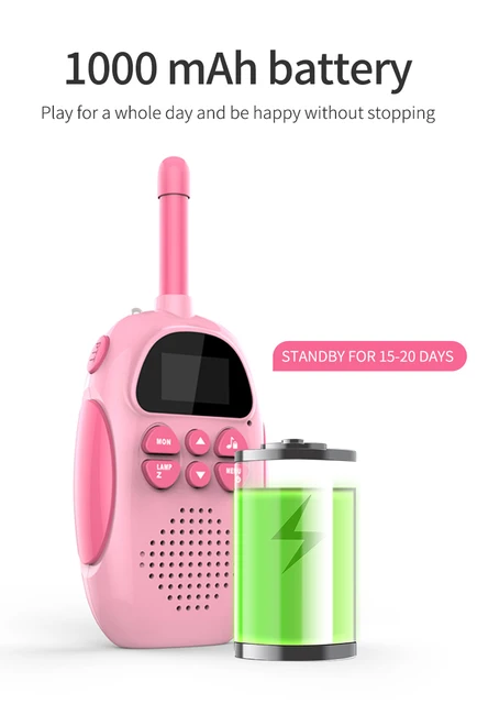 Kids Walkie Talkies Portable Handheld Toy Cute Walkie Handheld Talk Parent-Child Educational Interactive Toys 5