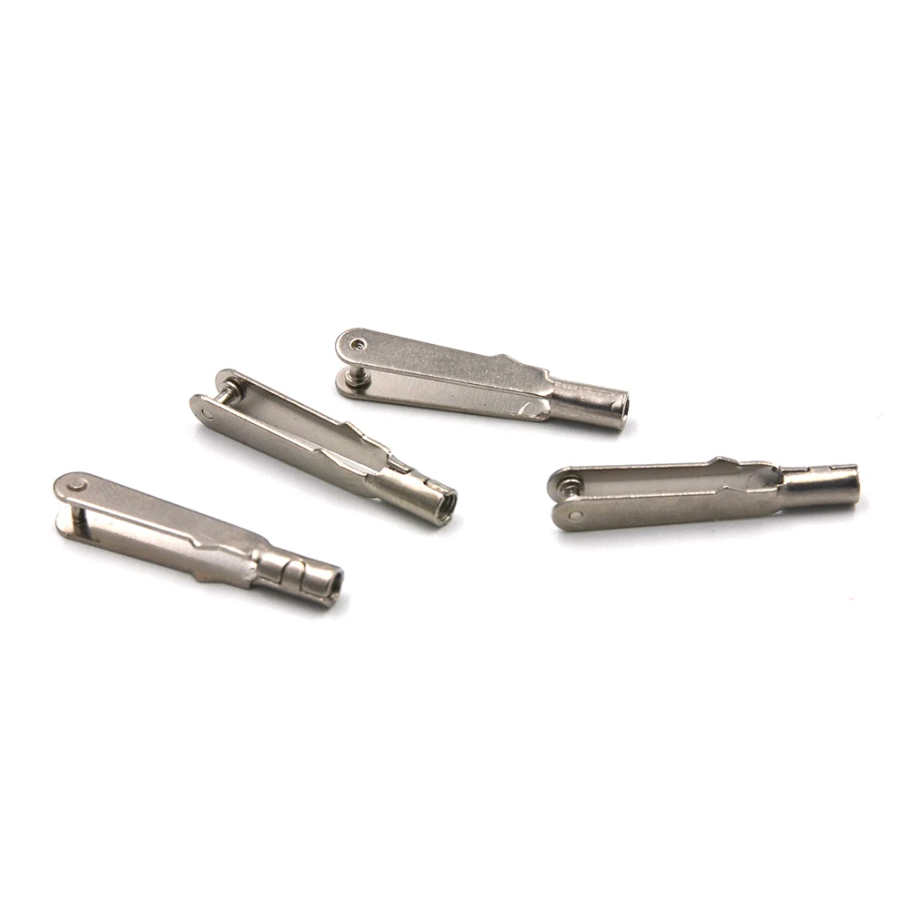 10PCS M2/M3 스틸 클레 비스 푸시로드 커플러 서보 연결 레벨/로드 척 혼 클립 RC 마이크로 드론 항공기 보트 부품