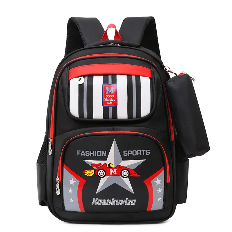 

New Style Schoolbag for Elementary School Students Boy Girl'S 3 to 6 Grade Light Burden Relieving Backpack Children's Bags