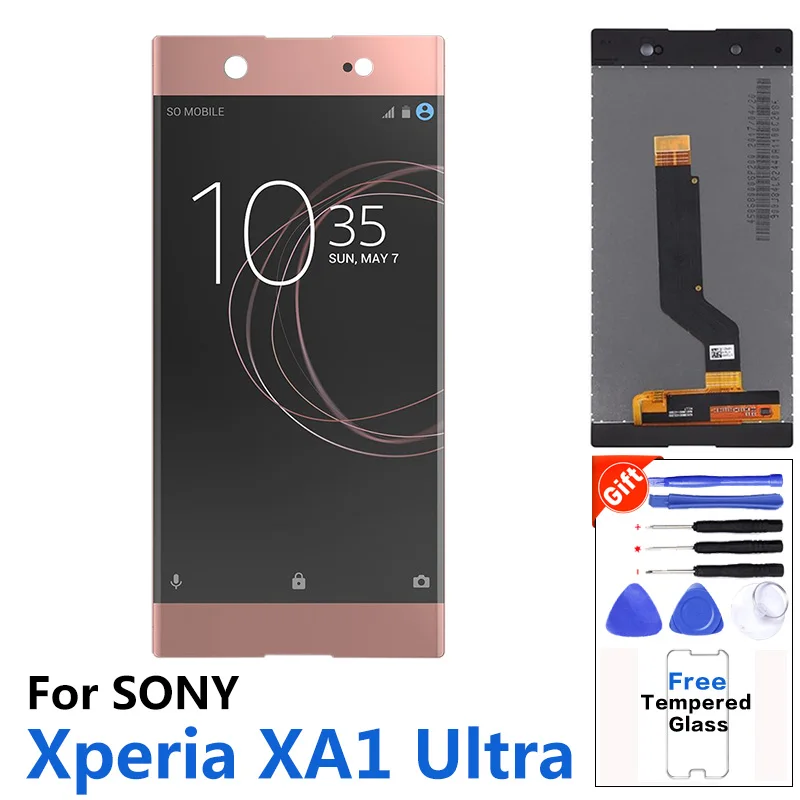 Оригинальный жк-дисплей для Sony Xperia XA1 Ultra G3221 G3212 G3223 G3226 дисплей сенсорный экран