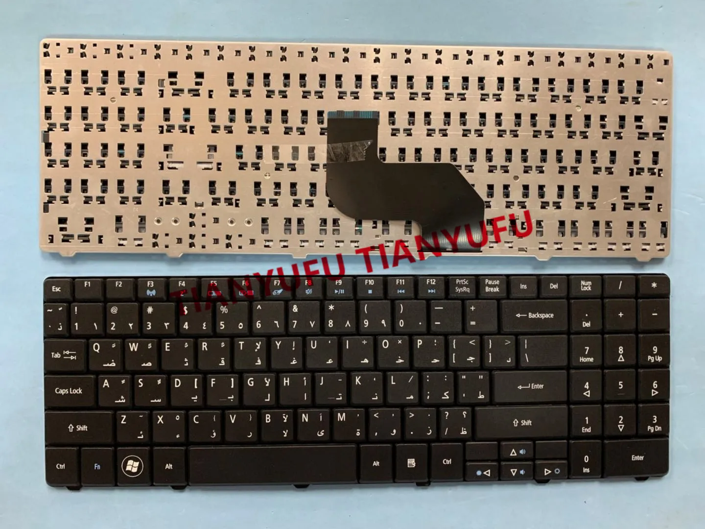 Арабская черная клавиатура для ноутбука Acer Aspire 5516 5517 5532 5534 5732Z 5732ZG Emachines E525 E527 E625 E627