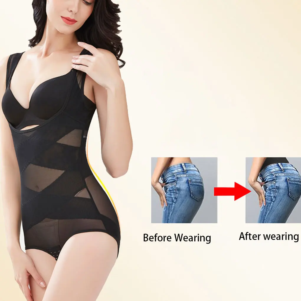 Для женщин Body shaper утягивающий бельевой корсет Фитнес для похудения Штаны Корректирующее белье корсет Корректирующее белье животик Управление