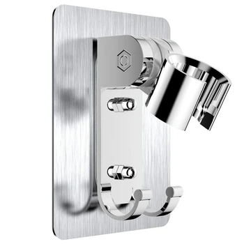 

Adhesive Shower Head Holder Adjustable Shower Wand Holder(1Pc)