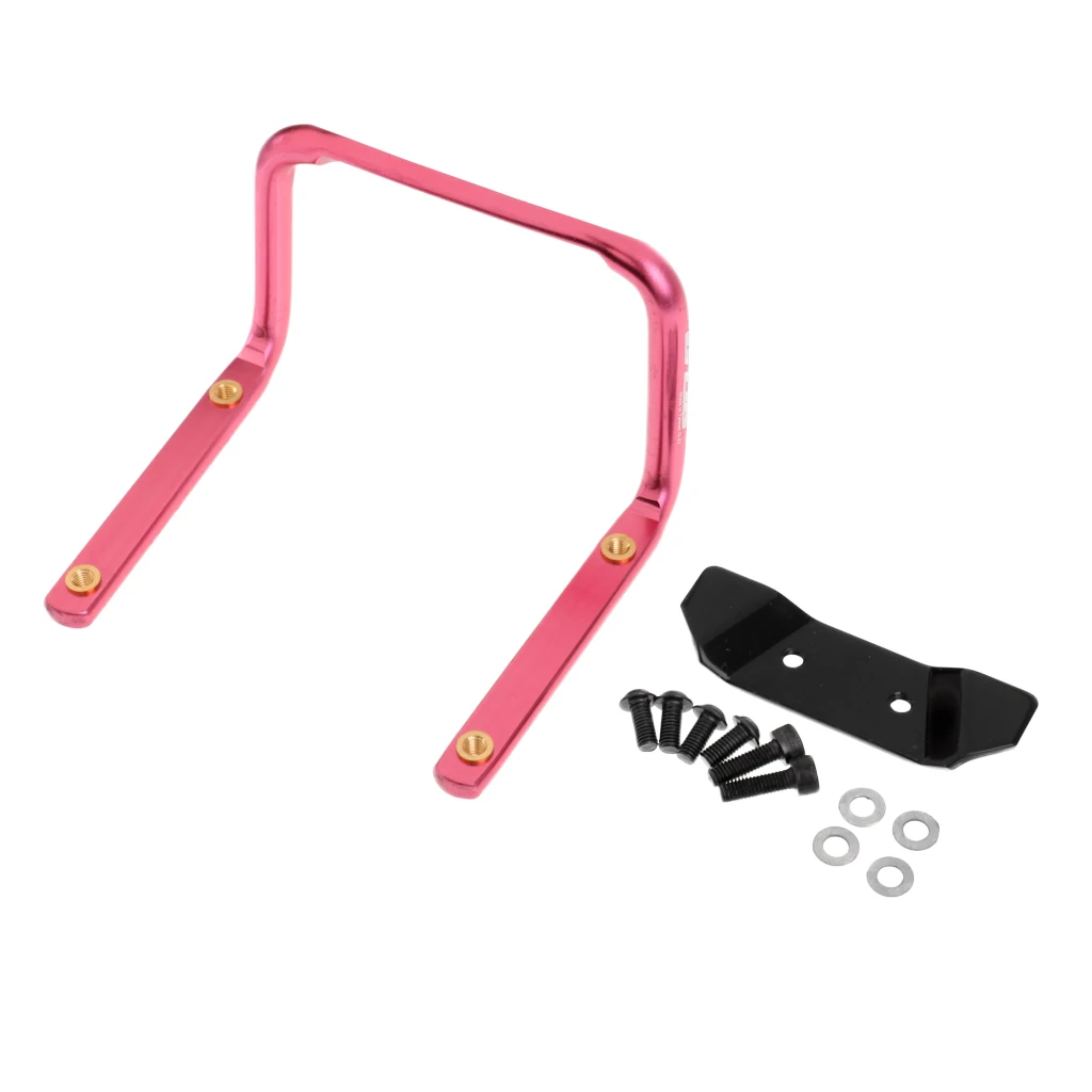 Double Water Bottle Holder Cage Mount Adapter for Bike Bicycle Cycling Back Seat Saddle Golden / Red / Black