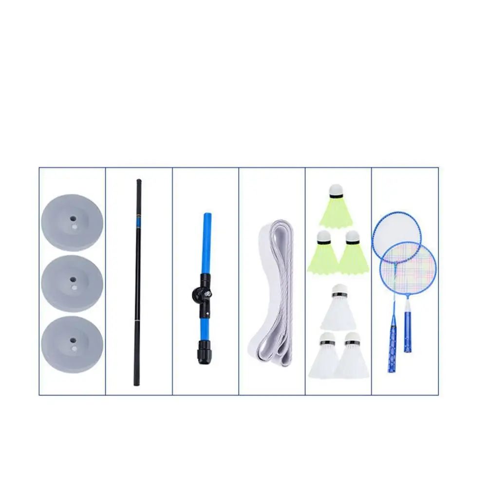 

Badminton Training Device Portable Badminton Rebound Exerciser Badminton Player Single Rebound Practice