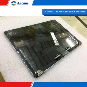 

A1990 lcd screen assembly A1990 full lcd assembly 661-10355 silver gray Macbook Pro A1990 Mid 2018 EMC 3215 assembly