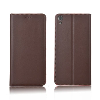 

Genuine Leather magnetic flip case card slot holder for Sony Xperia XA Ultra case for Sony Xperia XZ Premium phone case funda