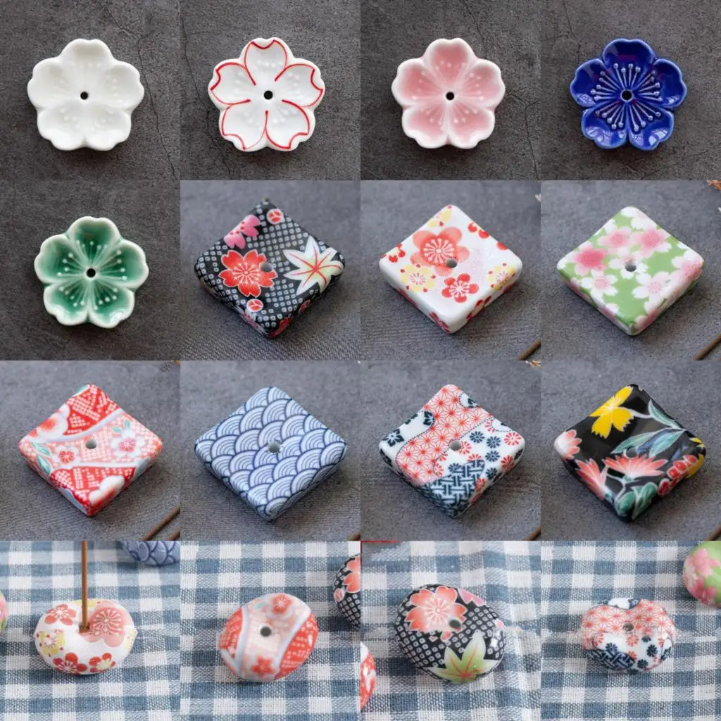 1Pc Ceramic Incense Burner Stick Censer Reflux Home Decoration Use In Teahouse For | Дом и сад