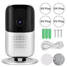 HD 1080P беспроводной монитор камера сеть панорамная камера Домашняя безопасность домашняя камера безопасности