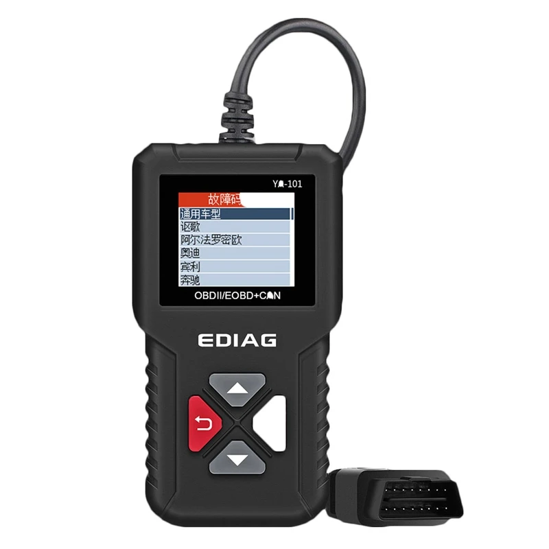CR3001 YA101 LCD Display SYSTEM Automotive OBD2 Scanner OBD Code Reader Car Check Engine Fault Diagnostic Tool|Code Readers & Scan Tools| - AliExpress