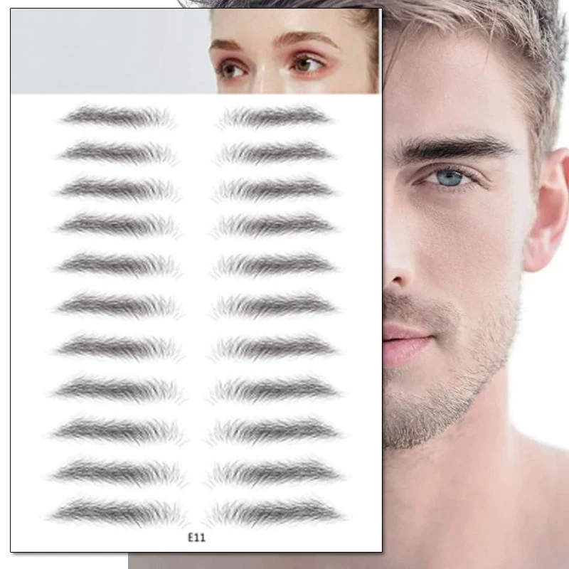 Wholesale 4D Hair-like Eyebrow Tattoo Sticker Water-based Eye Brow Stickers False Eyebrows Wholesale 4D Hair-like Eyebrow Tattoo Sticker Water-based Eye Brow Stickers False Eyebrows
