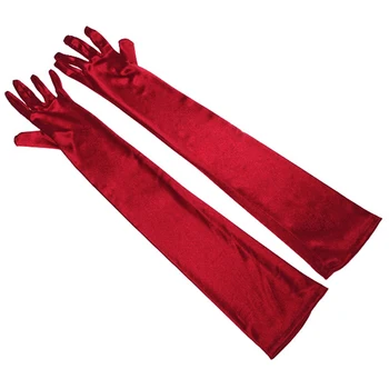 

Long Finger Gloves Evening Party Prom Costume Fashion Gloves