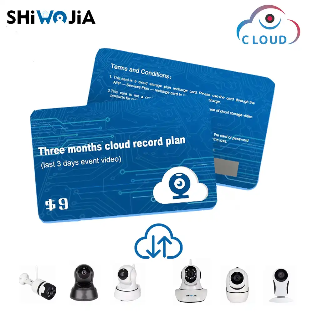 Shiwojia Ip Camera App Ycc365 Plus Ubox Cloud Services Plan Card For Amazon Cloud Storage Wifi Cam Home Security Cctv Camera Surveillance Cameras Aliexpress