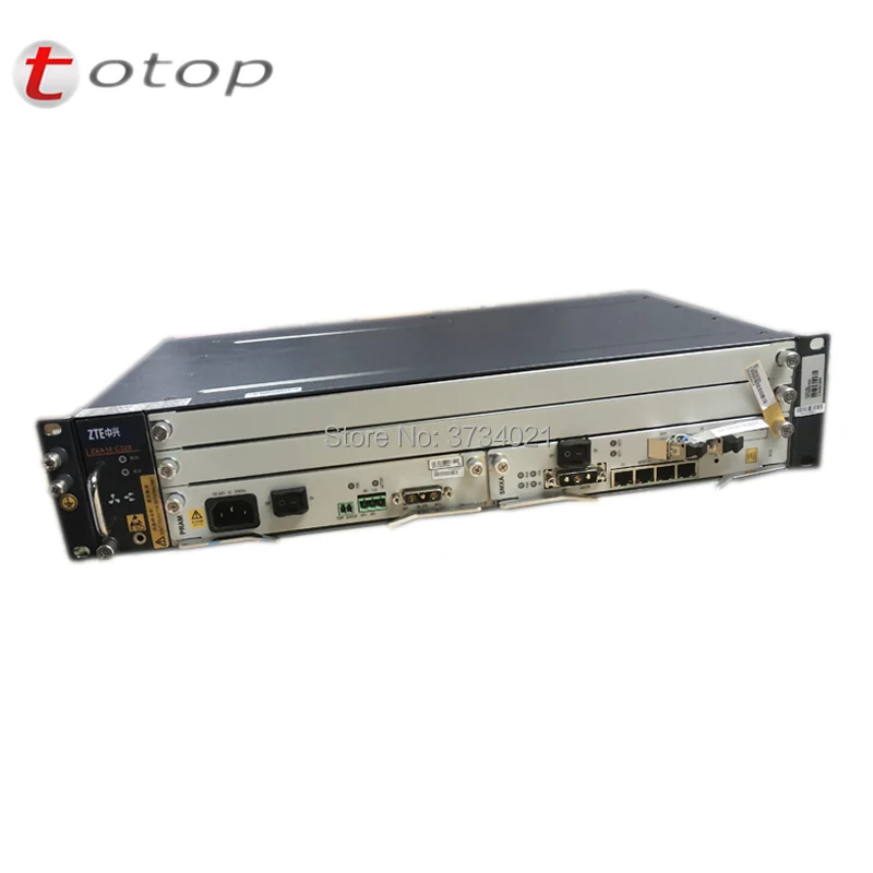 Оригинал ZTE ZXA10 C320 OLT мини OLT с 1 * коляски, 1 * SMXA/3 (10 г Uplink), 2 * GTGO C + + 8 портов, поддержка GPON и EPON карты. C320