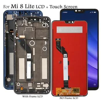 

LCD Screen For Xiaomi Mi 8 Lite LCD Display 10 Touch Screen Replacement For Mi 8X Mi8 Youth Display Tested Phone LCDs Assembly
