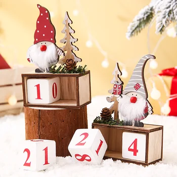 

Christmas Calendar Merry Christmas Decoration for Home Noel Xmas&New Year Gifts Santa Claus Dolls Elf Deco Christmas Noel RQ-25
