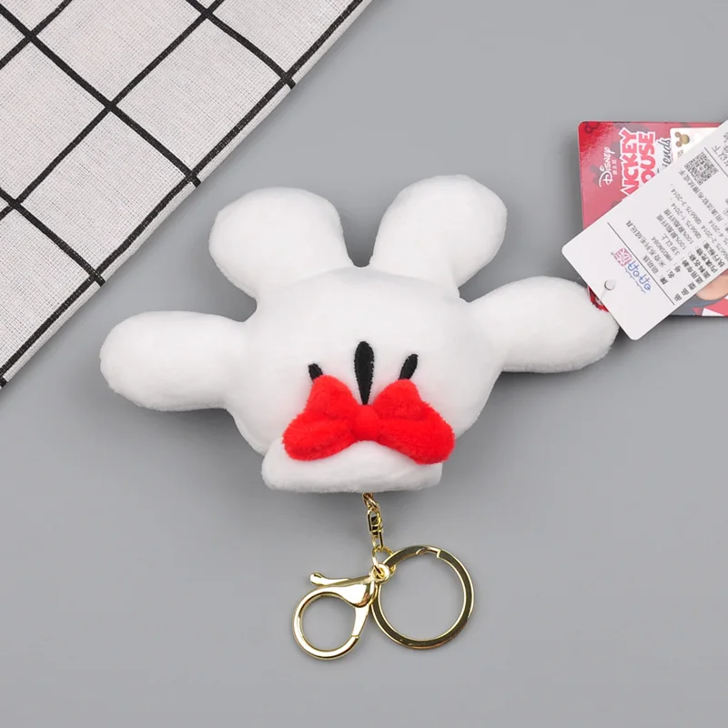 Disney Микки и Минни Маус ручной аниме плюшевый брелок для ключей с героями