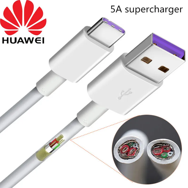 Supercharge USB 5A/2A type-C кабель/Micro usb кабель для huawei mate 20 P30 P20 Pro Lite USB C Быстрая зарядка USB-C type-C кабель