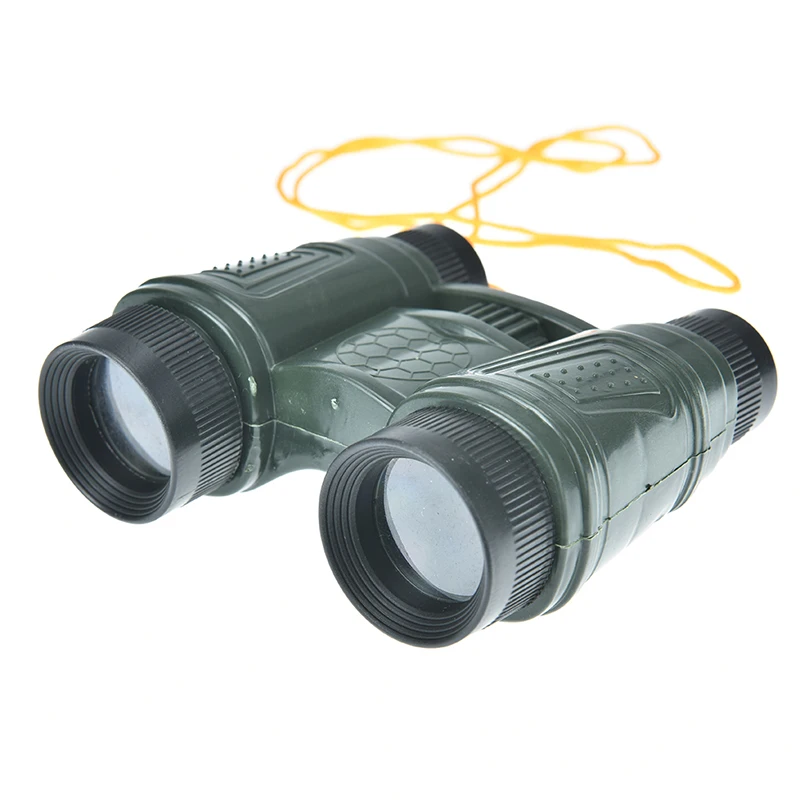 

Children's 10*8 Magnification Toy Binocular Telescope + Neck Tie Strap Outdoor Toy Outdoor Games Speelgoed Compact Nieuwe