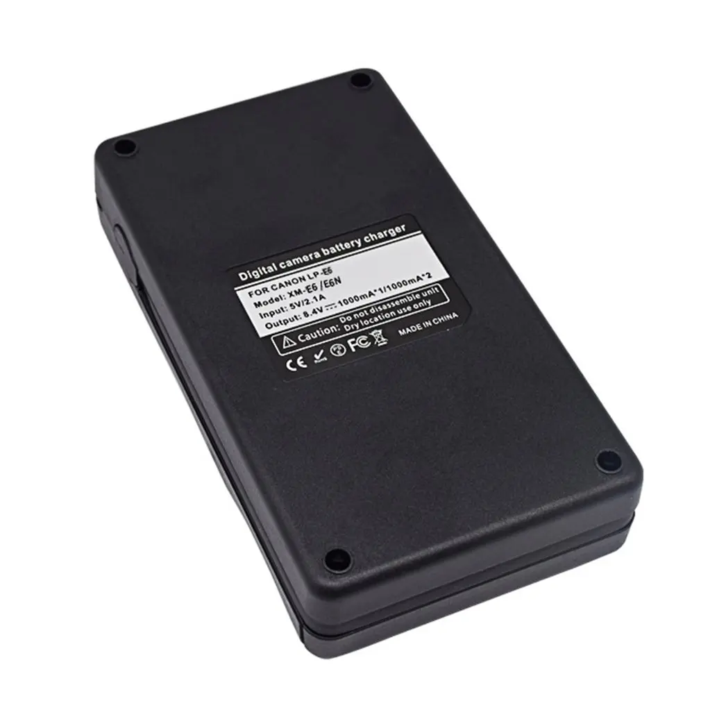 PALO LP-E6 Digital Camera DSLR Battery For Canon Series Intelligent Digital Display LCD Charging Kit Digital Battery Charger