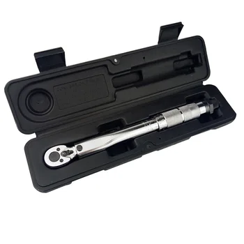 

Preset adjustable torque wrench bike 1/4 Square Drive 5-25NM Precise Ratchet Wrench Repair Spanner Key Hand Tools