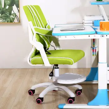 

Children's study chair home writing chair primary school seat posture correction lifting stool adjustable backrest computer