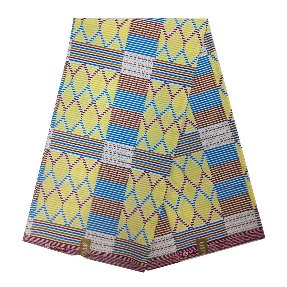 

Ghana Holland Print African Wax Fabric Guaranteed Veritable Real Wax Cotton Ankara Nigerian Wax Fabrics for Dress Wedding 2019