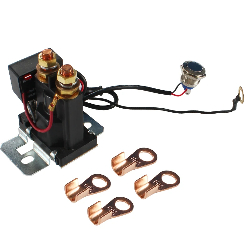12V/24V 200A Multiple Dual Battery Isolator Applicable for Both Lead Acid and Lithium Batteries Caravan Accessories Camper SUV