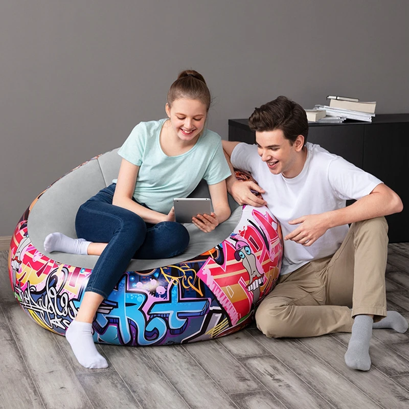 round graffiti sofa (4)