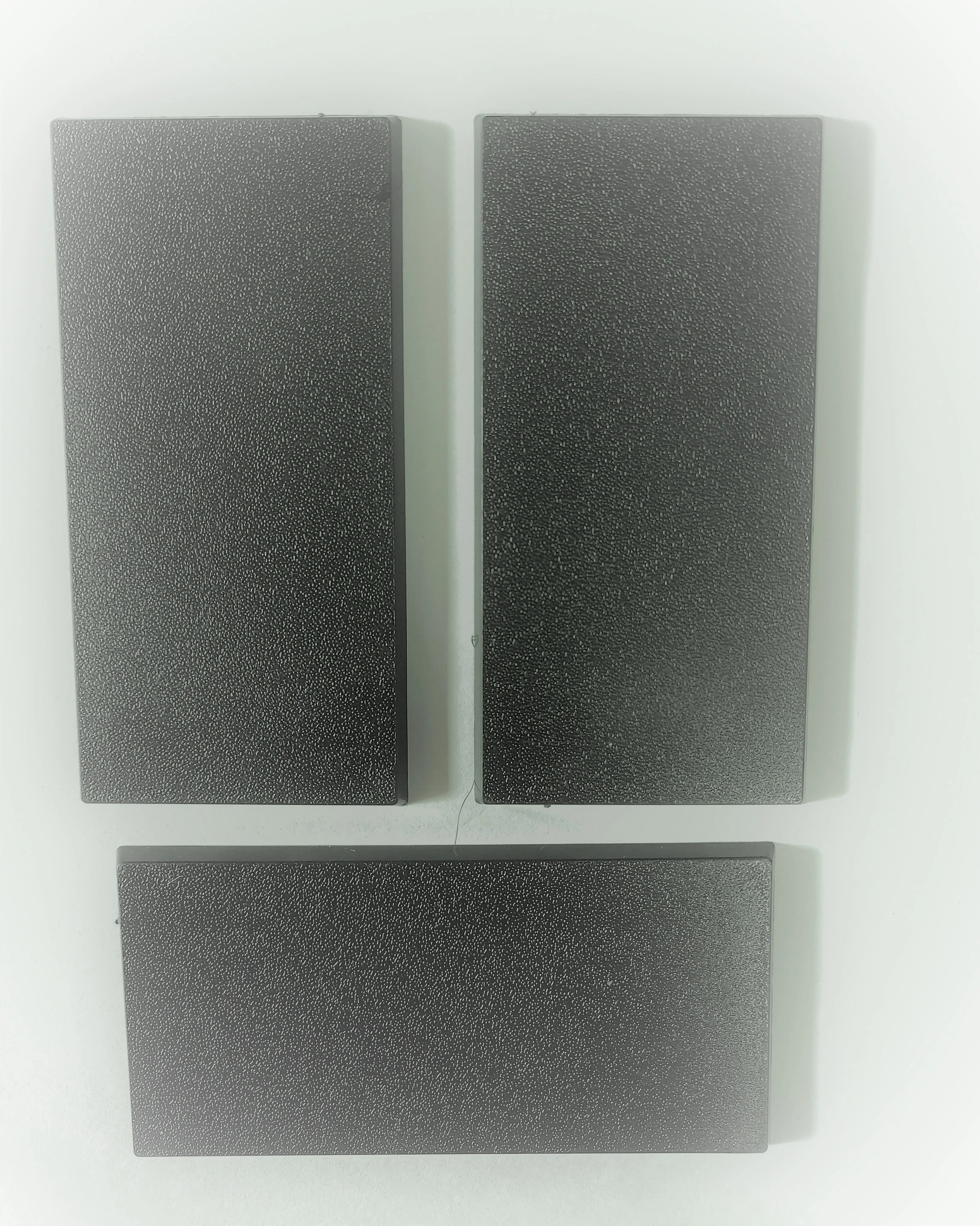 Base rectangular para juegos de guerra en miniatura, Base rectangular de 50x100mm, lote de 3 uds.