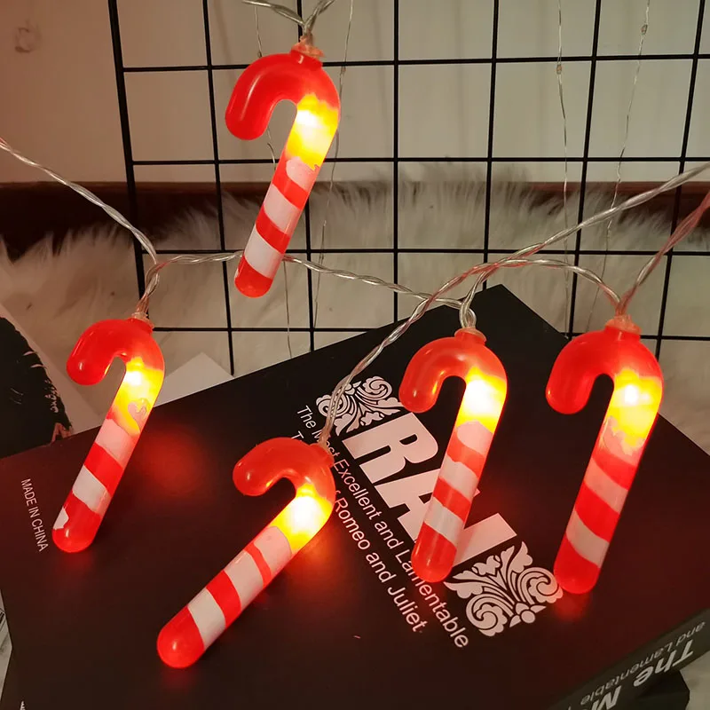 

New Christmas Decorations Snowman LED String Light 10 Leds Home Decor Snowman Night Lights Colorful Eye-lantern