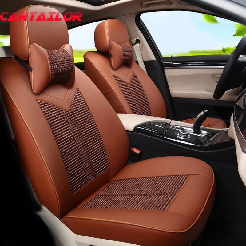 Чехол для автомобильного сиденья из искусственной кожи подходит Toyota Alphard|leather car