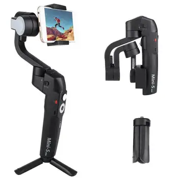 

Mini-S VLOG Pocket Sized Foldable 3 Axis Smartphone Handheld Gimbal Stabilizer w/Focus Pull & Zoom for iPhone 11 Xs Max Xiaomi