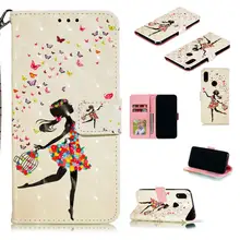 Чехол-бумажник с откидной крышкой и подставкой для телефона Redmi Note 7 6 Redmi 7 7A, кожаный чехол для девочки, чехол для Redmi 6A Redmi K20 K20 Pro