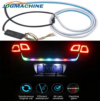 

New car-styling,turn signals for cars led trunk strip Light for car boot light led auto Tailgate strip flash follow LED Light