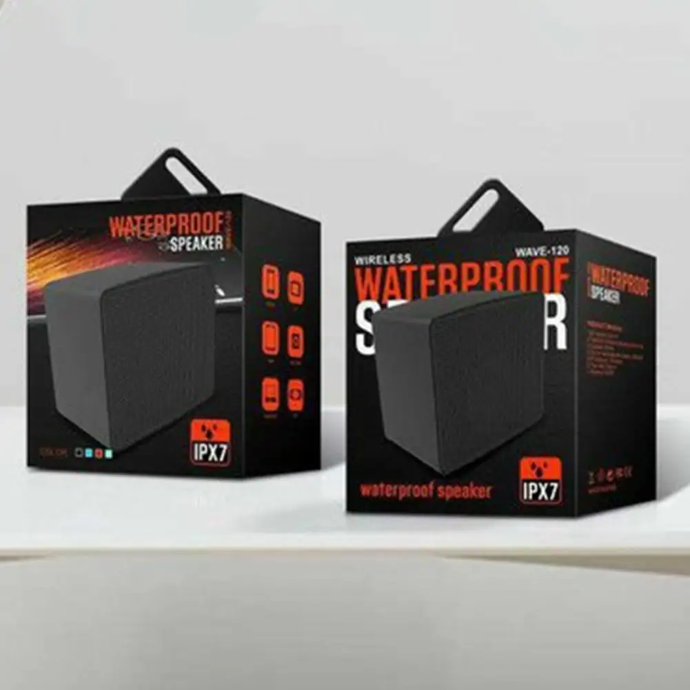 Мини Bluetooth динамик портативный водонепроницаемый IPX5 динамик для наружного туризма путешествия на ноге