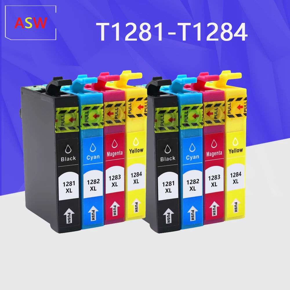 8 шт. картриджи для принтера EPSON stylus S22 SX130 SX125 SX235W SX435W SX425W BX305F BX305FW | Компьютеры и