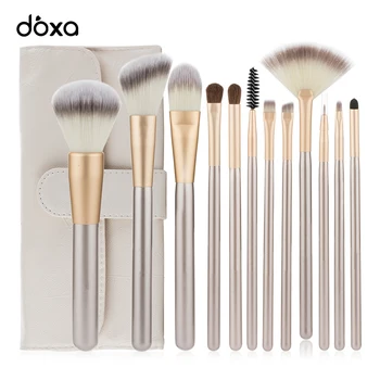 

12 Pcs Professional Makeup Brush Set Tools Powder Foundation Eyeshadow Lip Eyeliner Blush Face Makeup Brushes