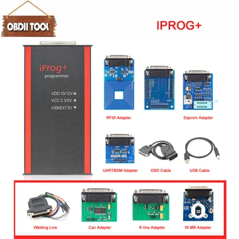 

Newest V84 Iprog+ Key Programmer Support IMMO + Mileage Correction + Airbag Reset Iprog Pro Till 2019 Replace Carprog