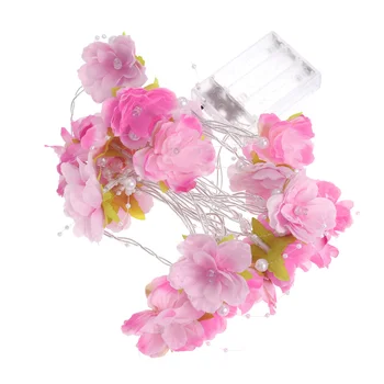 

2M 20 LED Flowers Light LED String Lights Battery Operated Indoor Decorative Fairy Lights for Christmas Wedding Birthday Home Pa