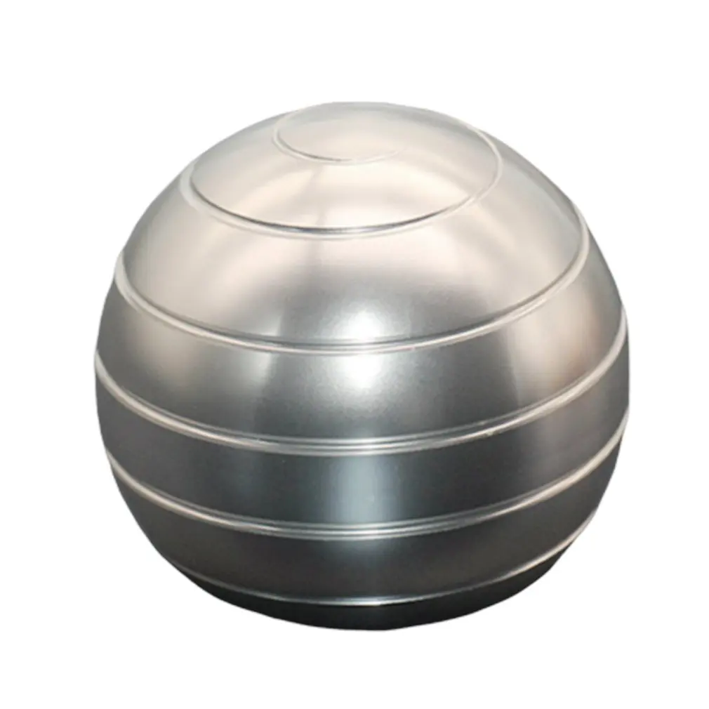 38MM Silver Светящаяся зарядка, непрерывная игра, рука, поворот пальца, Роллинг, игрушка, освещающая, летающий, праздничный подарок, воздушный Спиннер - Цвет: 38MM Silver