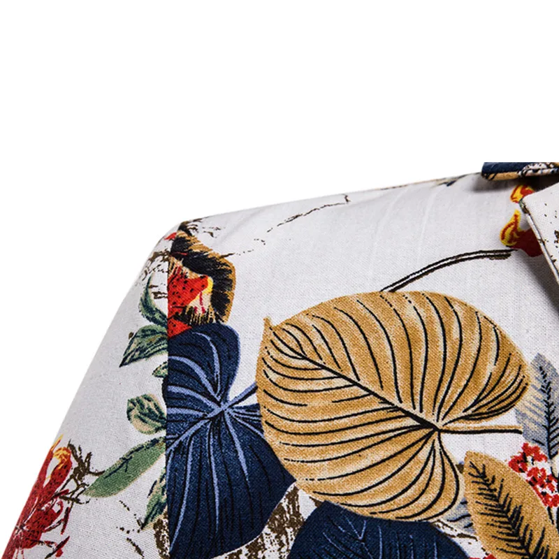 Blazer Fashion Autumn Plant Print Fashion Slim Urban Casual Men's Banquet Suit Jacket Large Size M-4XL High Quality Suit Jacket Blazer Fashion Autumn Plant Print Fashion Slim Urban Casual Men's Banquet Suit Jacket Large Size M-4XL High Quality Suit Jacket