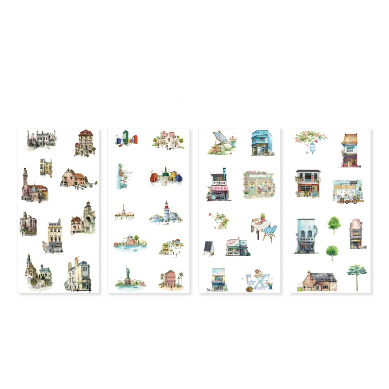 11 Mr. paper 24 дизайна 4 шт./лот на основе Sketchbook Deco Наклейки из бумаги васи Скрапбукинг пули журнал популярный деко постельное белье наклейки - Цвет: 11