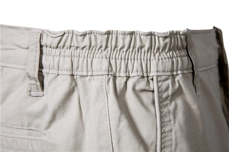100% Cotton Solid Shorts for Men - Image 5