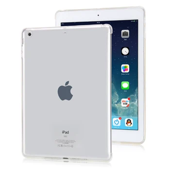 

Case For iPad Pro 10.5 9.7 2017 2018 Silicone Back Cover For iPad Air 3 mini 5 10.2 2019 2020 Transparent Shockproof Tablet Case