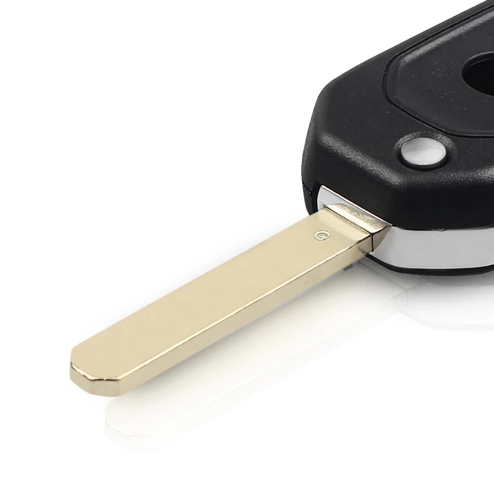 KEYYOU 2 кнопки модифицированный Флип складной корпус автомобильного ключа