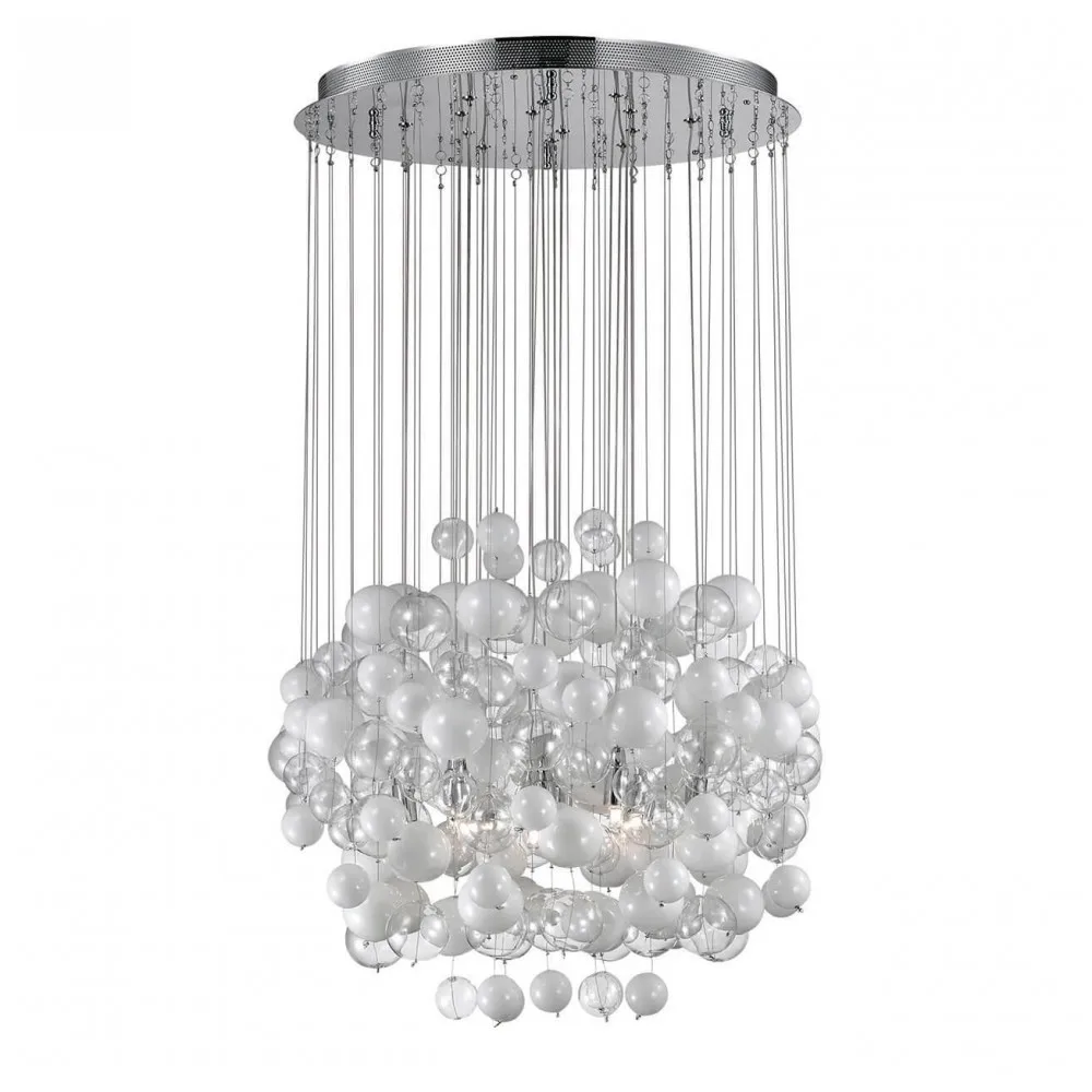 Люстра Ideal Lux Bollicine SP Bianco Bollicine 14