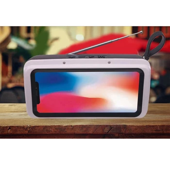 

Retro Bluetooth Speaker Mobile Phone TV Design Holder USB Charging Wireless Outside Speakers Bluetooth