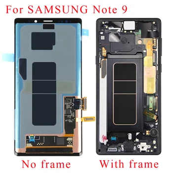 

6.4'' SUPER AMOLED LCD with frame for SAMSUNG GALAXY Note 9 Note9 N9600 N960D N960F Display Touch Screen Digitizer Assembly